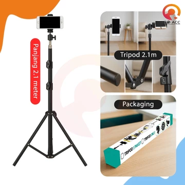 Nanvan Tripod Tripot 2.1M Phone Stand Holder Hp Action Camera