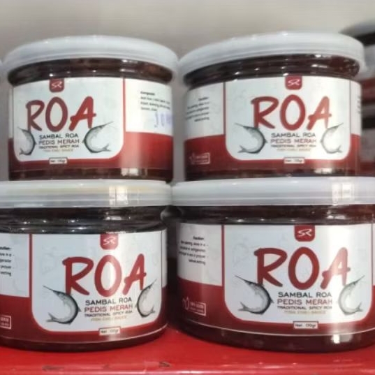 Jual Sambal Roa SR Lombok Merah 130gr - Sambal Khas Palu | Shopee Indonesia