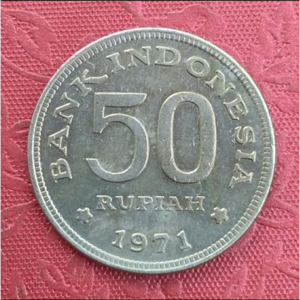 Jual Koin Rp 50 Rupiah Burung Cendrawasih Tahun 1971 Mahar Koleksi Uang ...