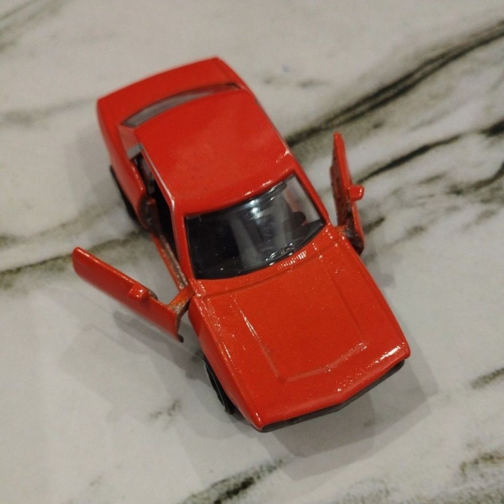 Jouet Majorette - Toyota Celica GT Coupé Orange - 1:56 (3 Pouces) - Sans Emballage