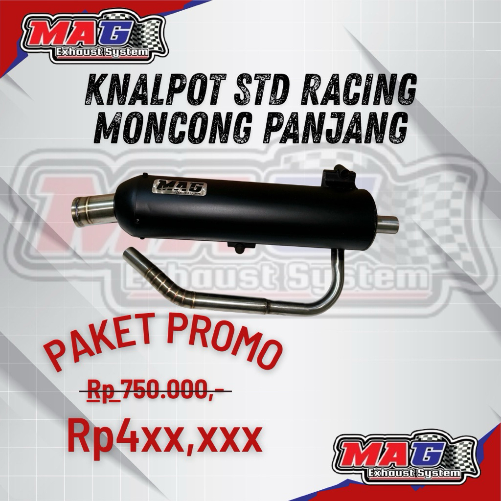 Jual MAGEXHAUST Knalpot Std Racing VARIO Moncong Panjang | Shopee Indonesia