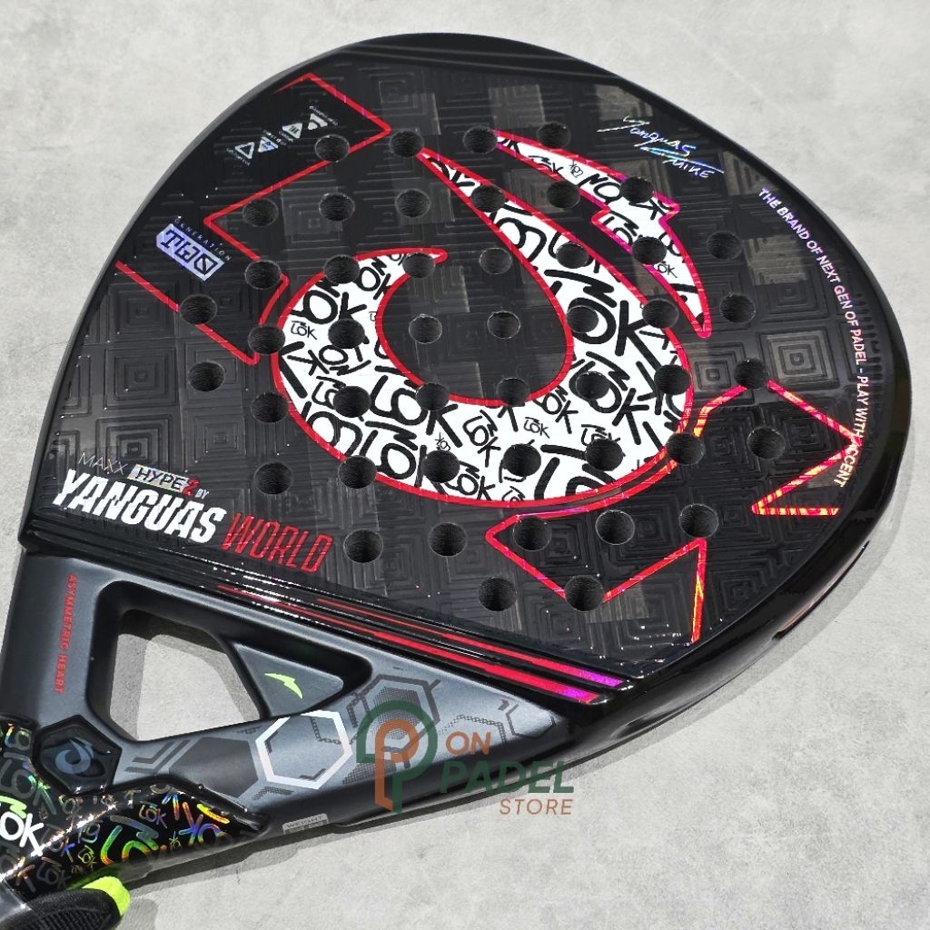 Jual LOK Maxx Hype Yanguas World Padel Racket ( Raket Padel ) | Shopee ...