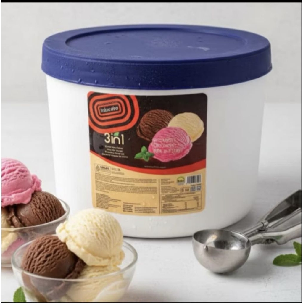 Jual ICE CREAM AICE 5 LITER HALOCOKO 3 RASA NEOPOLITAN | Shopee Indonesia