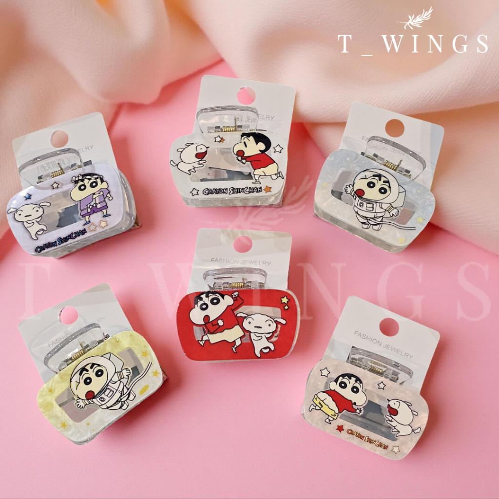 Jual [ TWJ_007 ] Jedai Rambut Karakter Crayon Shinchan Kawaii Lucu 5cm ...