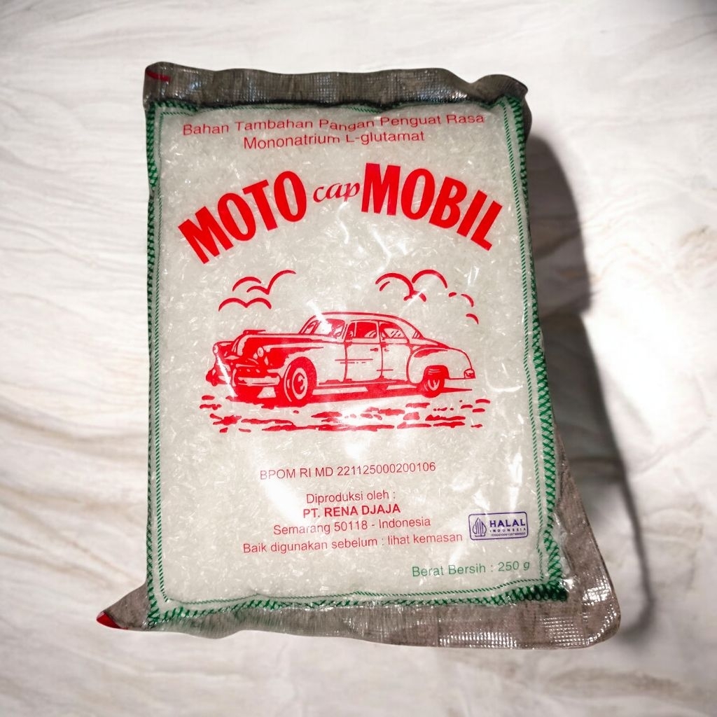 Jual Moto Cap Mobil Micin 250gr Bahan Tambahan Pangan Penguat Rasa ...