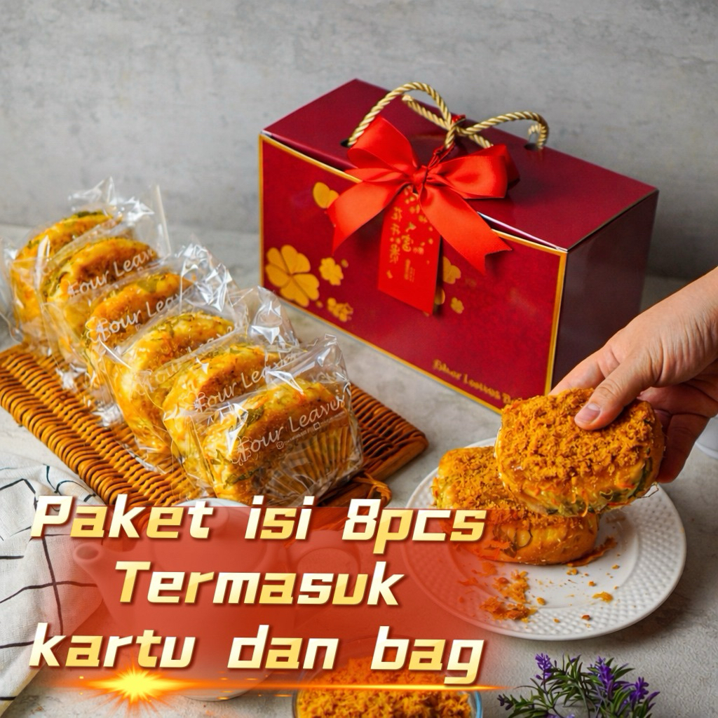 Jual Hampers roti floss roll / isi 8pcs / abon ayam / roti gulung ...
