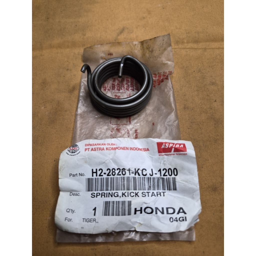 Jual Per Engkol Selah Spring Kick Stater Honda Tiger Original Aspira ...