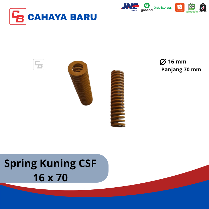 Jual Spring Kuning CSF 16x70 / SWF 16-70 mm. | Shopee Indonesia