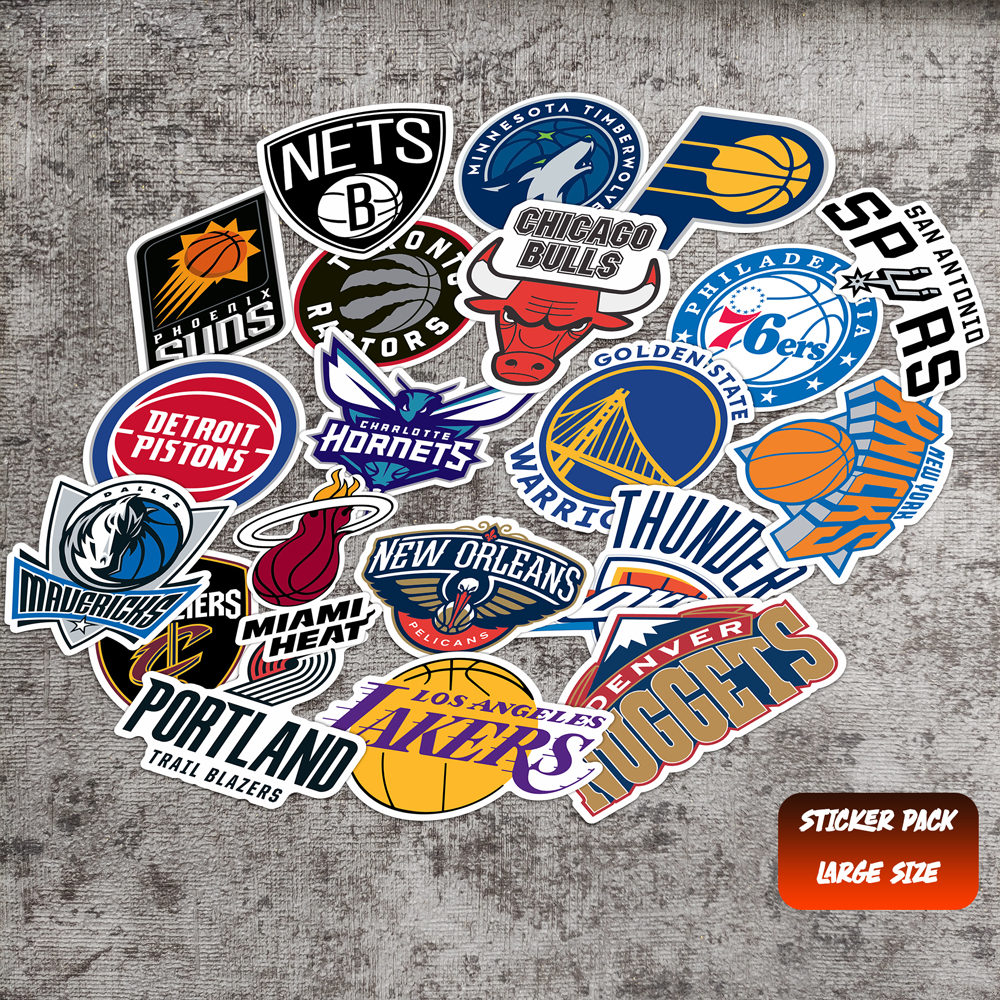 Jual Stiker basketball NBA Sticker Pack | Shopee Indonesia