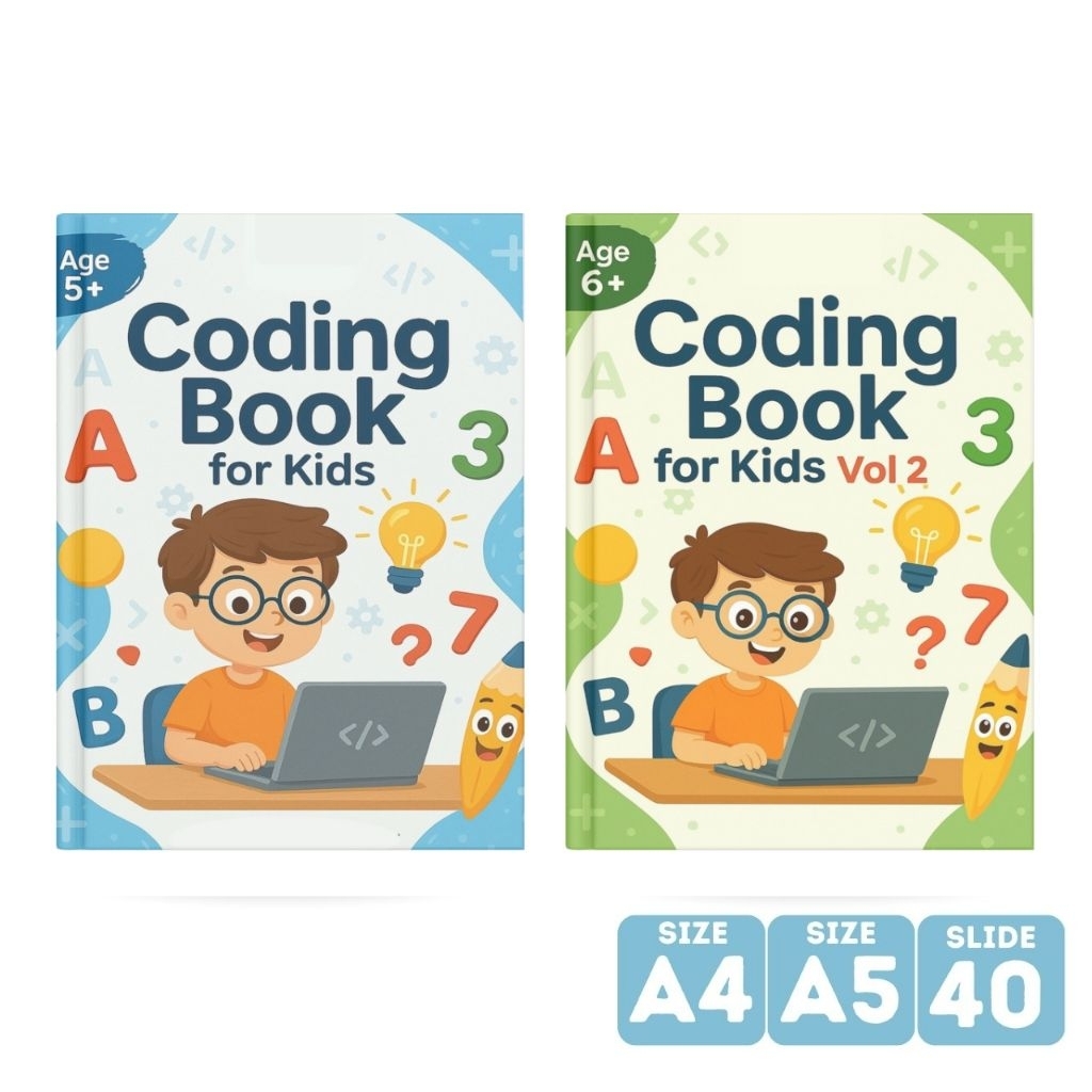Jual coding for kids | buku aktivitas coding | worksheet coding ...