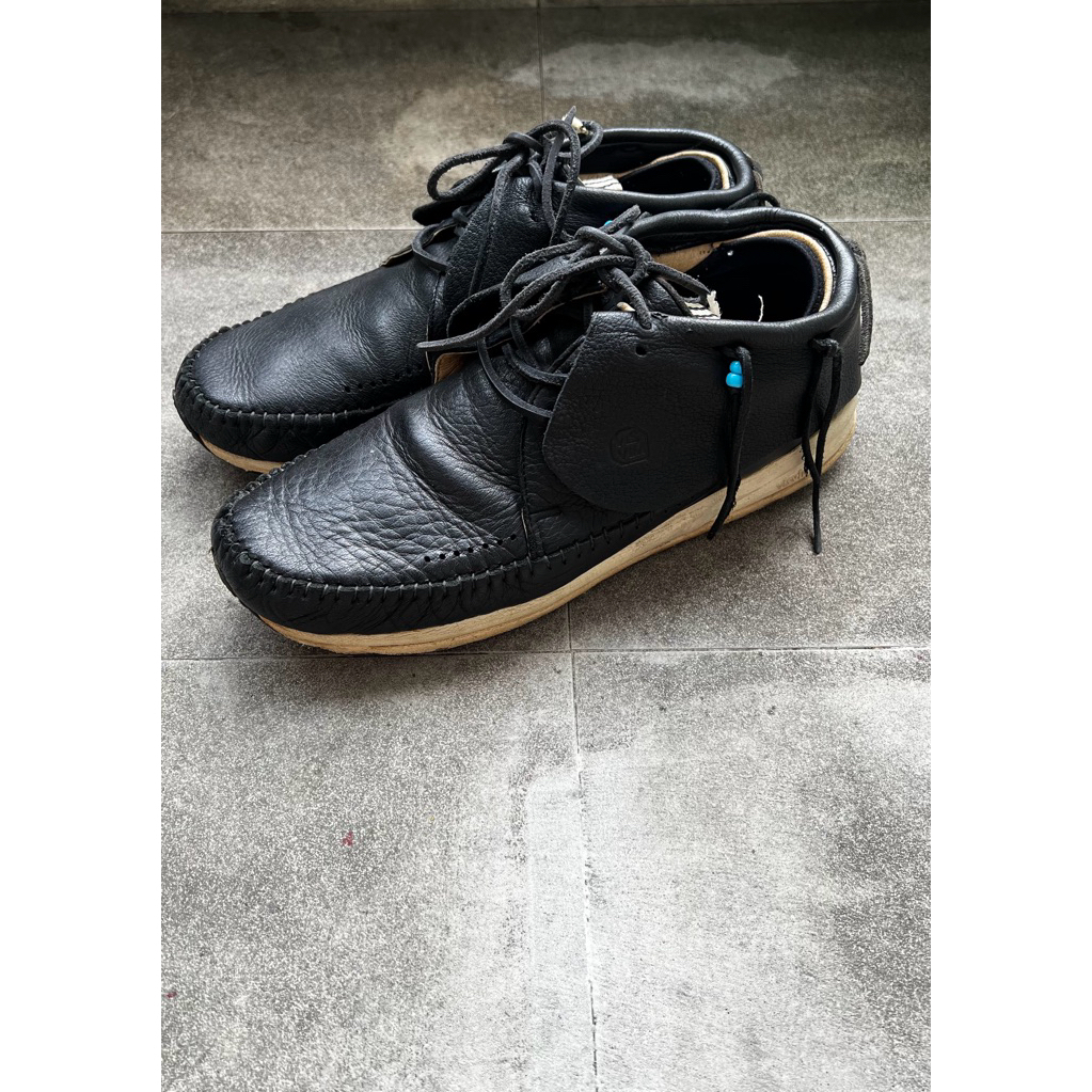 Jual Sepatu Visvim FBT Elk - Black (Used) | Shopee Indonesia