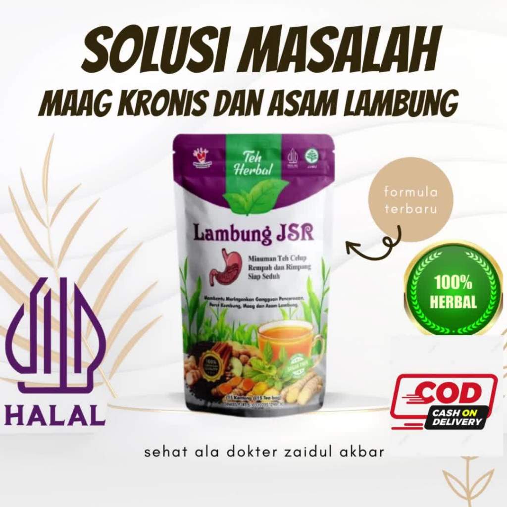 teh lambung jsr ampuh untuk maag kronis tanpa bahan pengawet