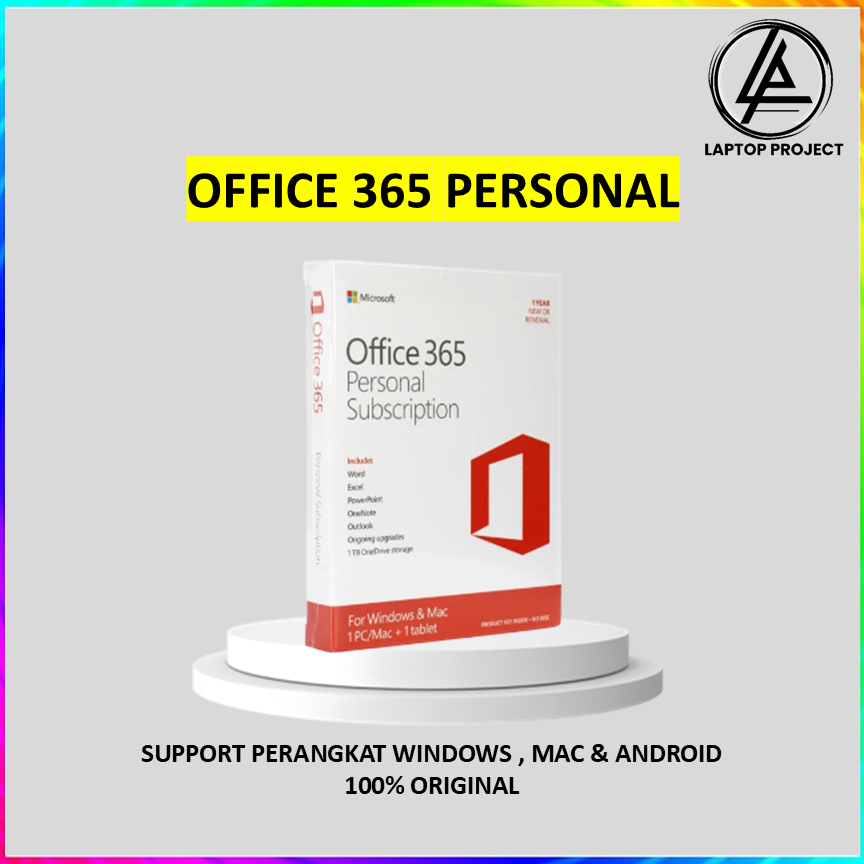 Jual MICROSOFT OFFICE 365 PERSONAL ORIGINAL PRODUK KEY | Shopee Indonesia