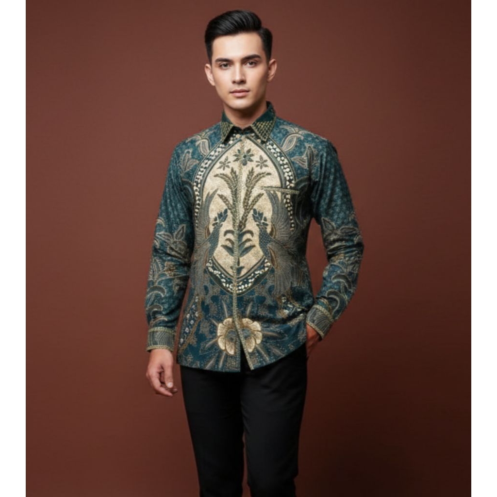 Jual Batik Cantieq Exclusive - SEMBADA EMERALD GREEN | Batik Pria ...