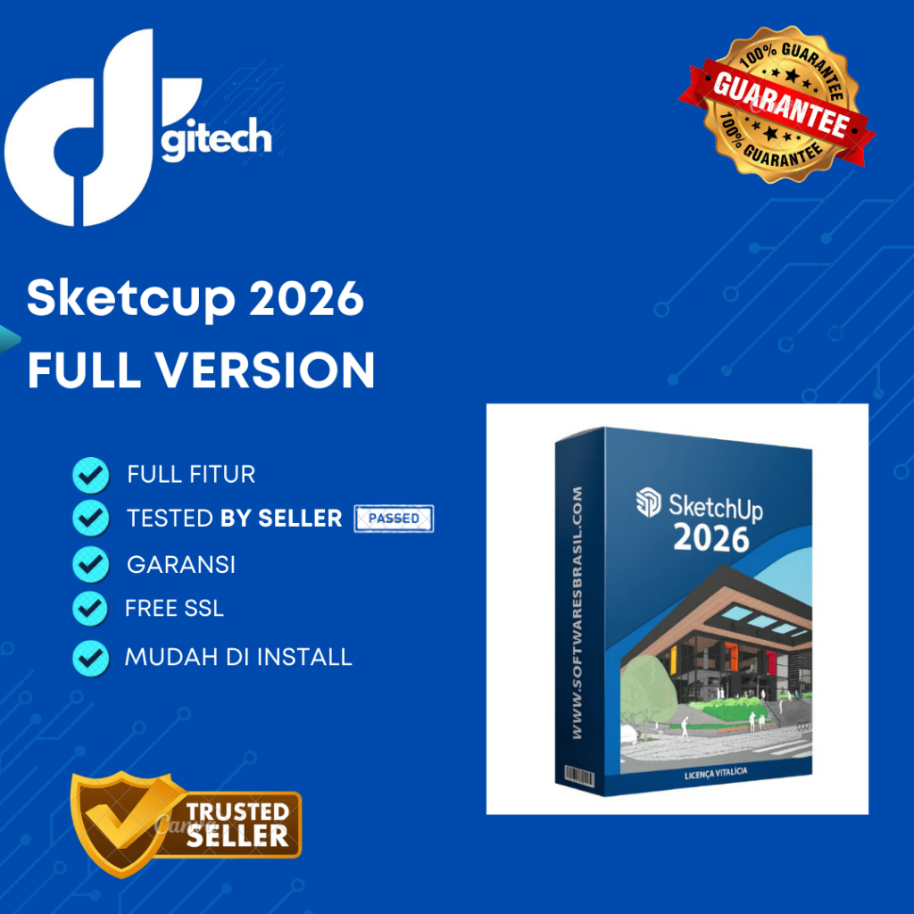 Jual SketchUp Pro Full Version - Desain 3D Profesional, Instalasi Mudah ...