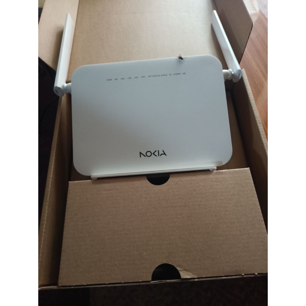 Jual ROUTER ZTT ZTE NOKIA G-1425G-H/G-0425G-H Dualband 5G port biru ...