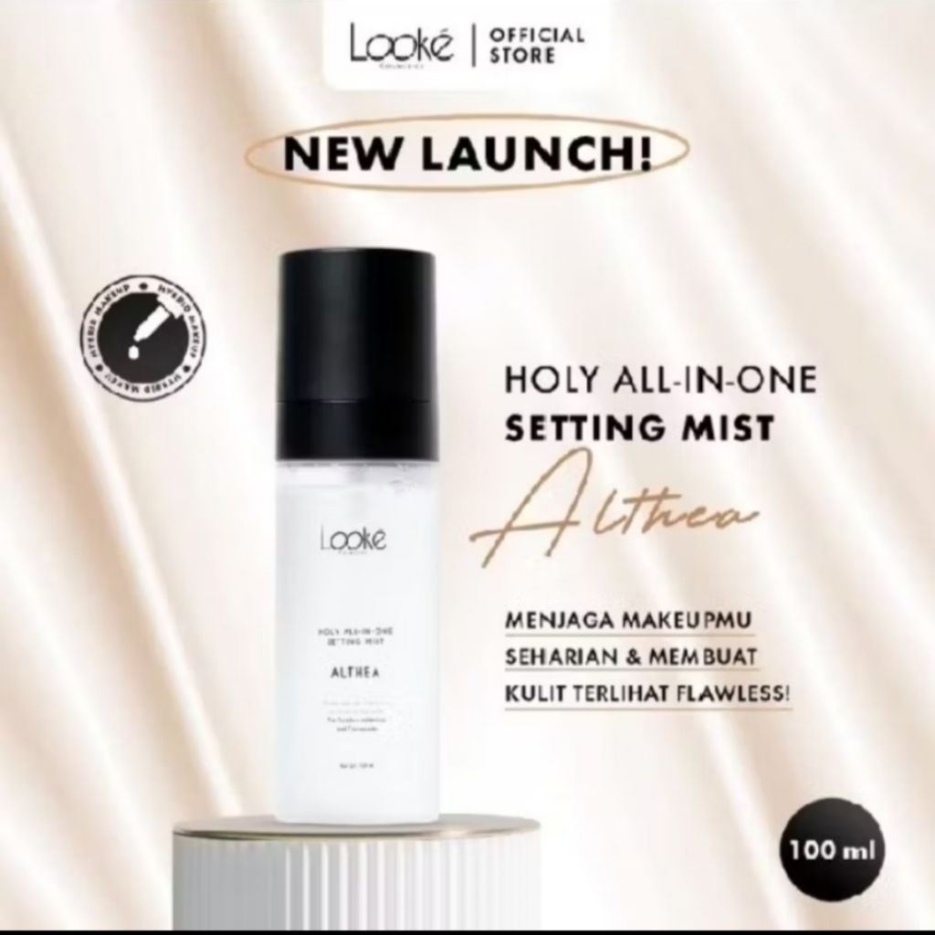 Jual EXP 2027 - LOOKE HOLY ALL IN ONE SETTING MIST 100ML / HOLYMIST ...