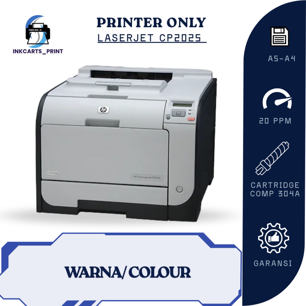Jual Printer HP Color LaserJet CP2025 Warna | Cetak Brosur Undangan ...