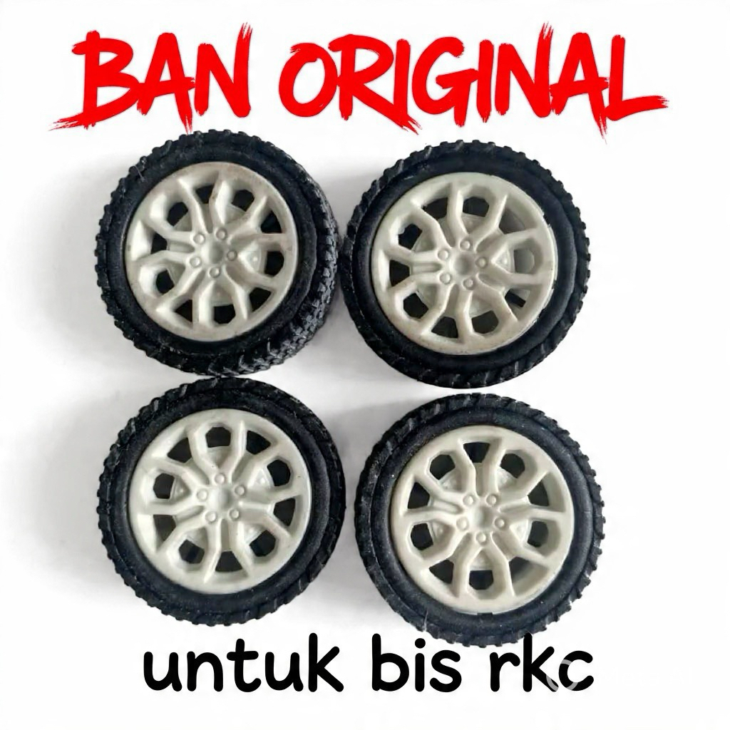 Jual Ban dan Velg Original RKC Toys diameter 3,5cm | Shopee Indonesia