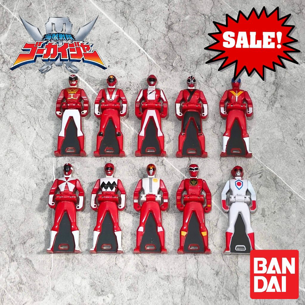 Jual Ranger Key Gokaiger Red Ranger Super Sentai Power Ranger Key Loose ...