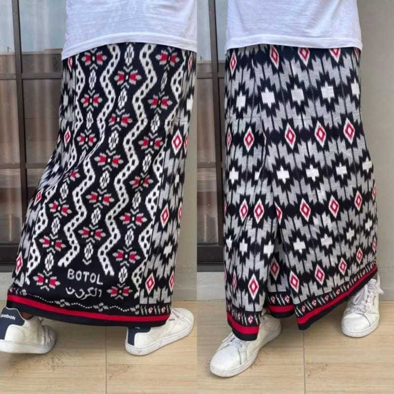 Sarung Goyor Motif Babagaf Botol ATBM Pria Jumbo Bahan Rayon Super Adem