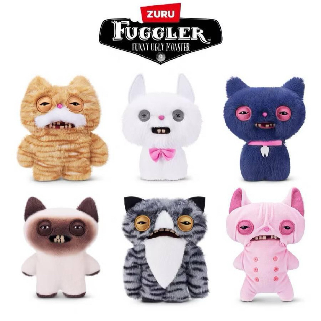 Jual [READY] Fuggler Alley Cats Plush Toy Fugglers Alley Cats Boneka ...