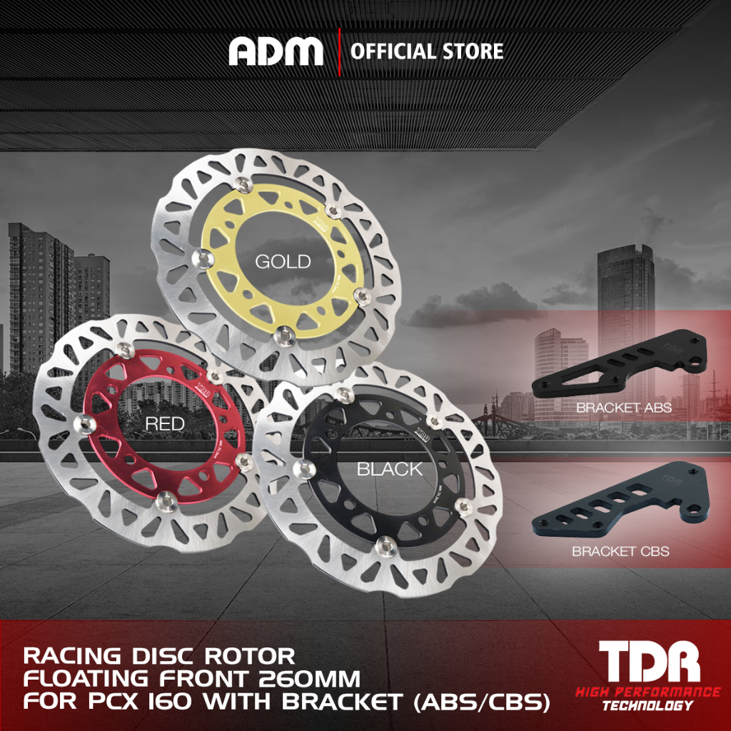 Jual Piringan Cakram TDR PCX 160 Disc Rotor Floating Front (260MM ...