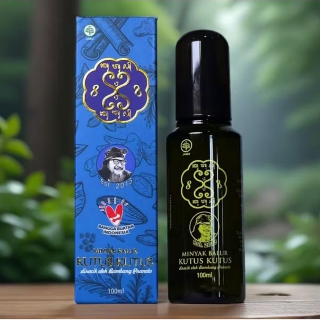 Jual MINYAK KUTUS KUTUS KEMASAN BARU AKSARA BALI 100ML - MINYAK