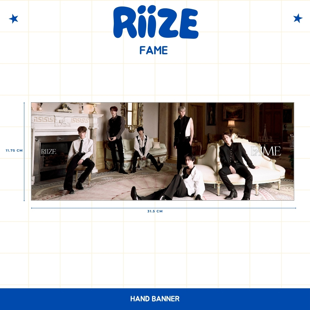 Jual HAND BANNER RIIZE FAME HANDBANNER KPOP UNOFFICIAL SHOTARO SUNGCHAN ...