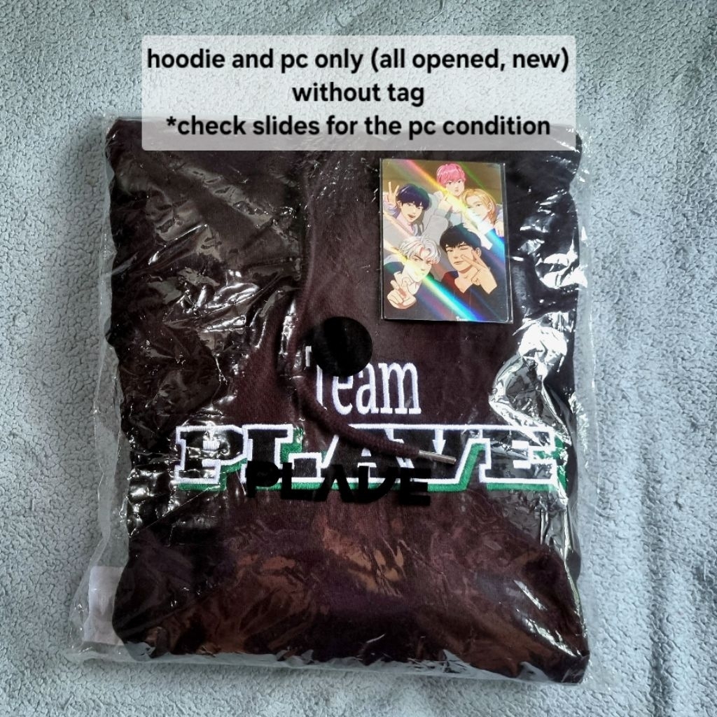 Jual MD Plave Team Plave Hoodie Black W4L Crewneck 1st Fancon PUTV