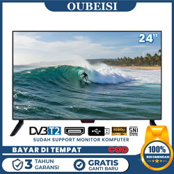 OUBEISI TV Digital 21/22/2/24/25/27/30/32 inch (Model TCLG-W21/22/24/25/27/30inch) [Garansi 3 Tahun]