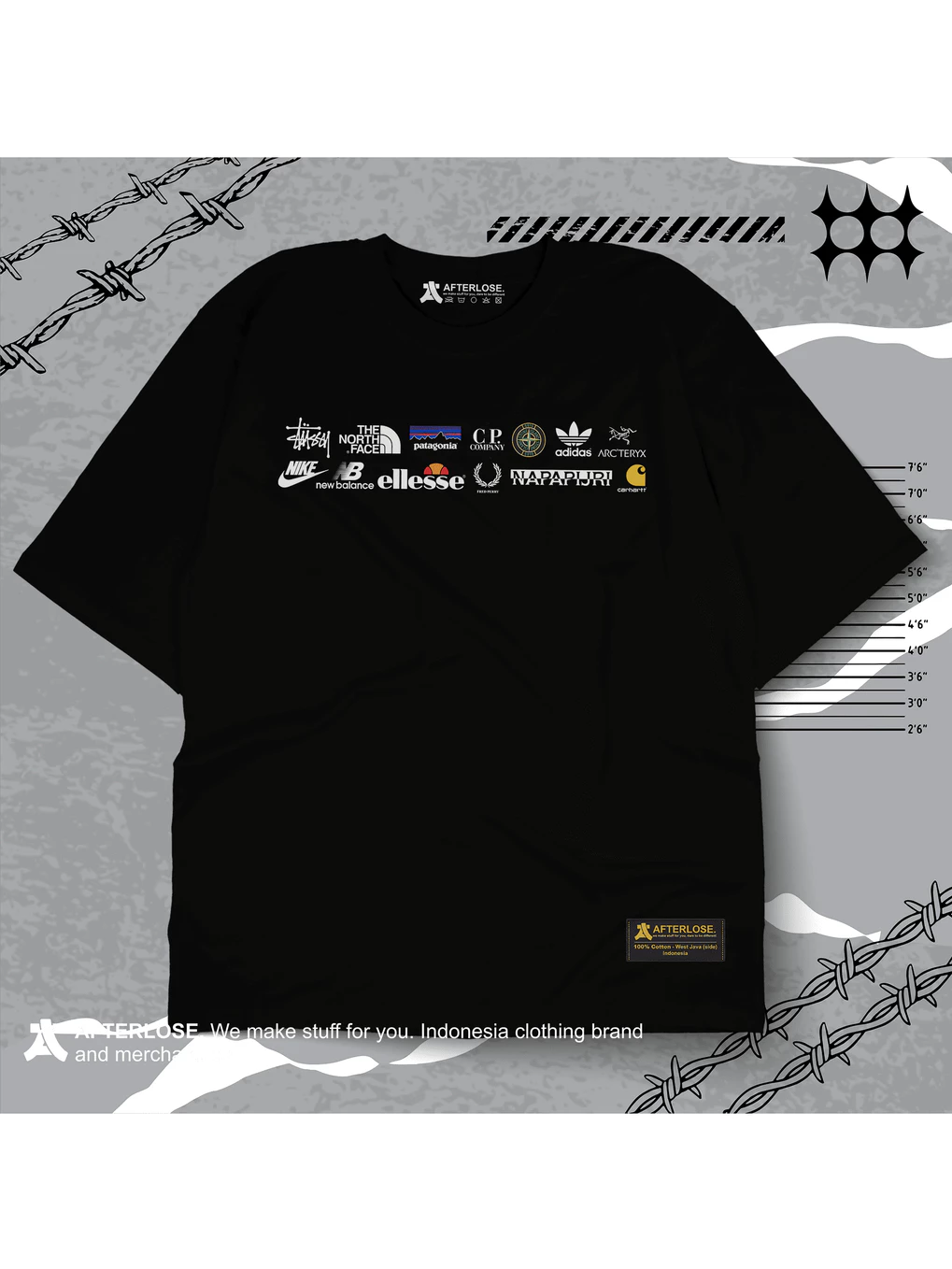 KAOS EAT SLEEP THRIFT AFTERLOSE