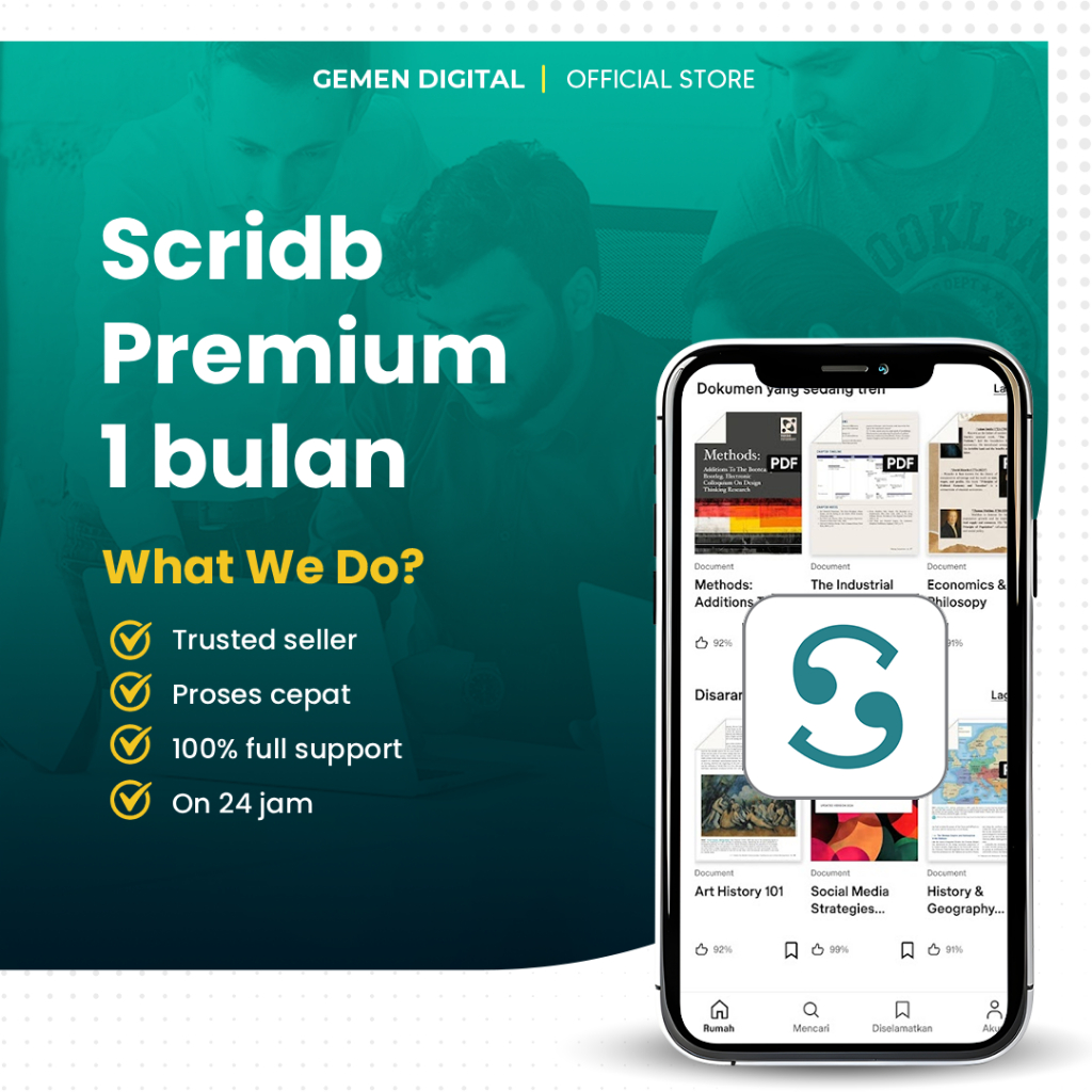 Jual SCRIBD - Akses Penuh Jutaan Dokumen selama 1 Bulan Bergaransi ...