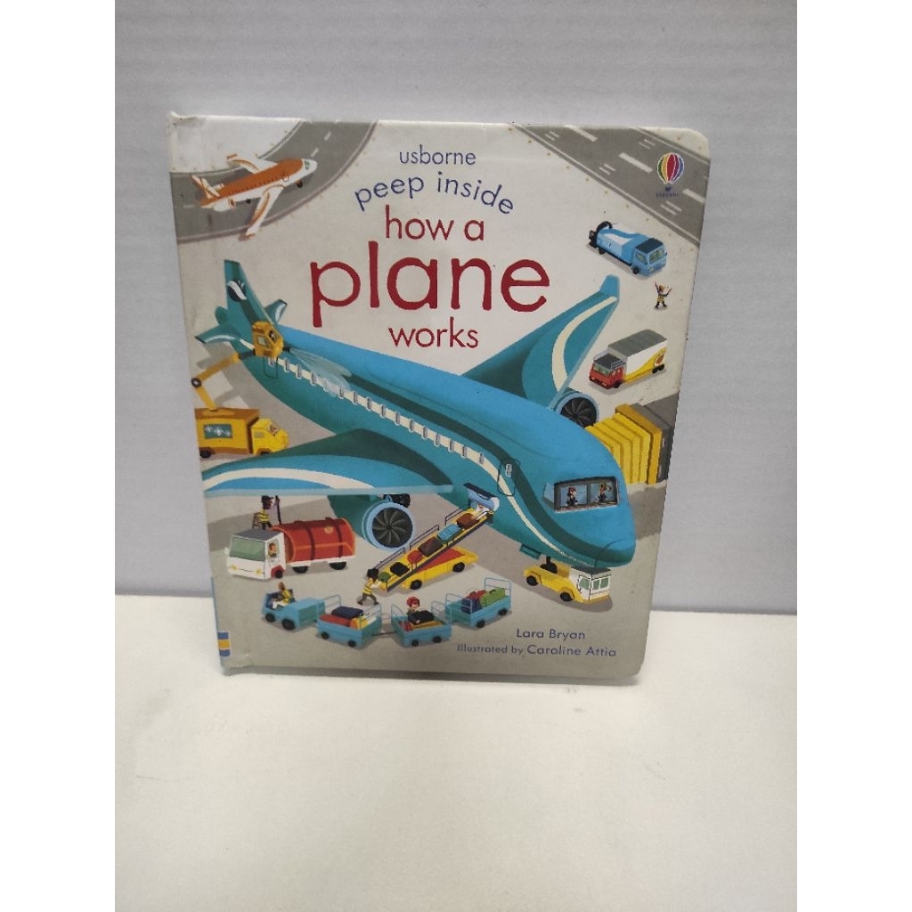 Jual USBORNE PEEP INSIDE HOW A PLANE WORK | Shopee Indonesia