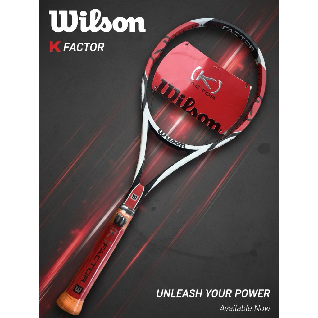 Jual Raket Tenis WILSON K-Factor (Six.One Tour) | Shopee Indonesia