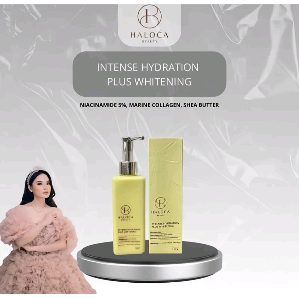 Jual HALOCA INTENSE HYDRATION PLUS WHITENING | HB BARU 200ml | Shopee ...