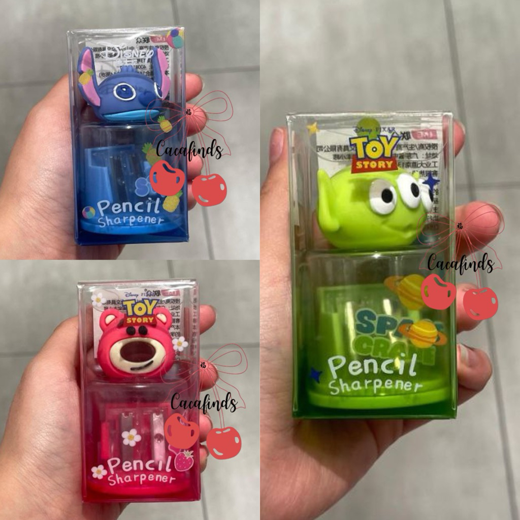 Jual OHSOME x Disney‼️Pencil Sharpener / Rautan Pensil Disney ...