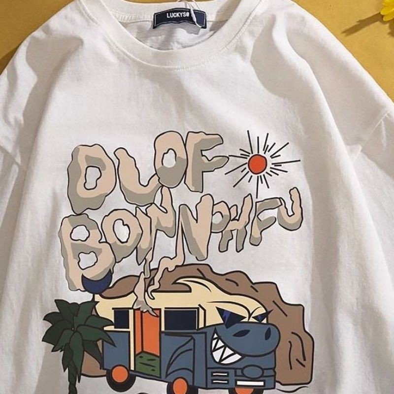 Jual EJK Big size 8XL Kaos Big Size fit Reguler Tshirt (Dlof Bownohfu ...