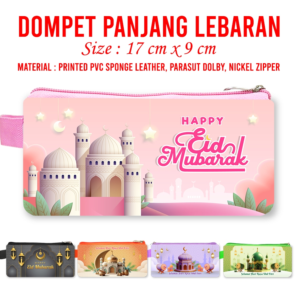 Dompet Angpao Lebaran PANJANG SERI MASJID Dompet Amplop Angpao Fitrah THR Idul Fitri Eid Mubarak