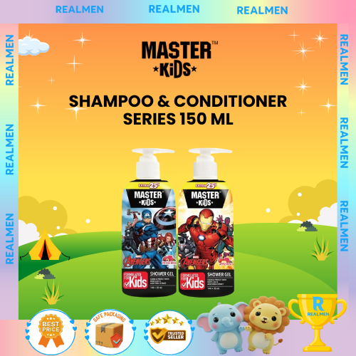 Jual Master Kids Shower Gel Botol 175ml |Sabun Mandi Anak Superhero ...