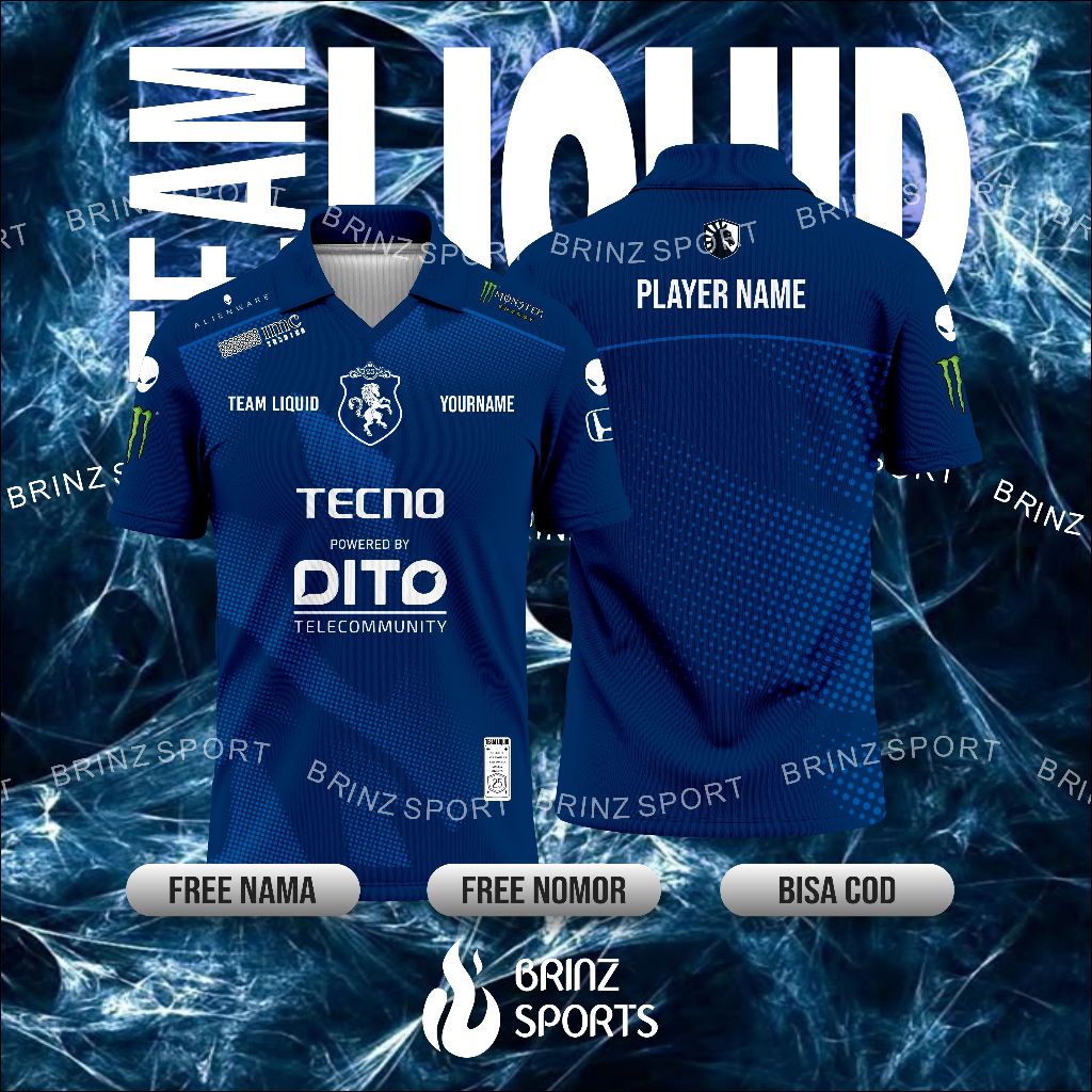 Jual Jersey Team Liquid PH M7 Series 2026 / Team Liquid TLPH M7 / Free ...