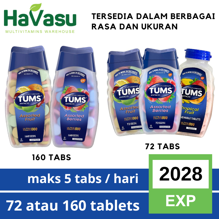 TUMS | Permen | Ultra | Asam Lambung | Maag | Gerd | Gas Relief