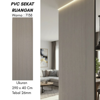 Jual PVC Sekat Ruangan Dua Sisi/Partisi Dinding PVC – Wall Panel Motif ...