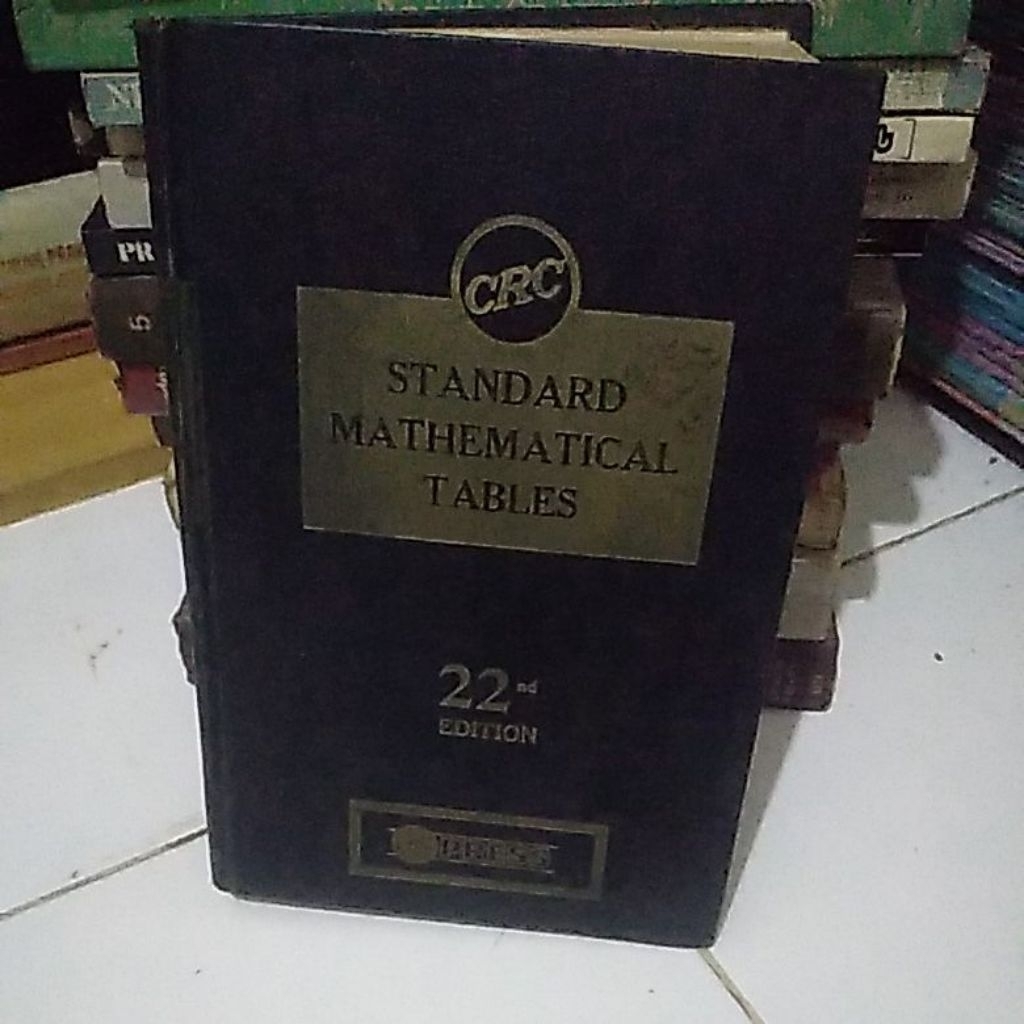Jual BUKU CRC STANDARD MATHEMATICAL 22nd EDITION | Shopee Indonesia