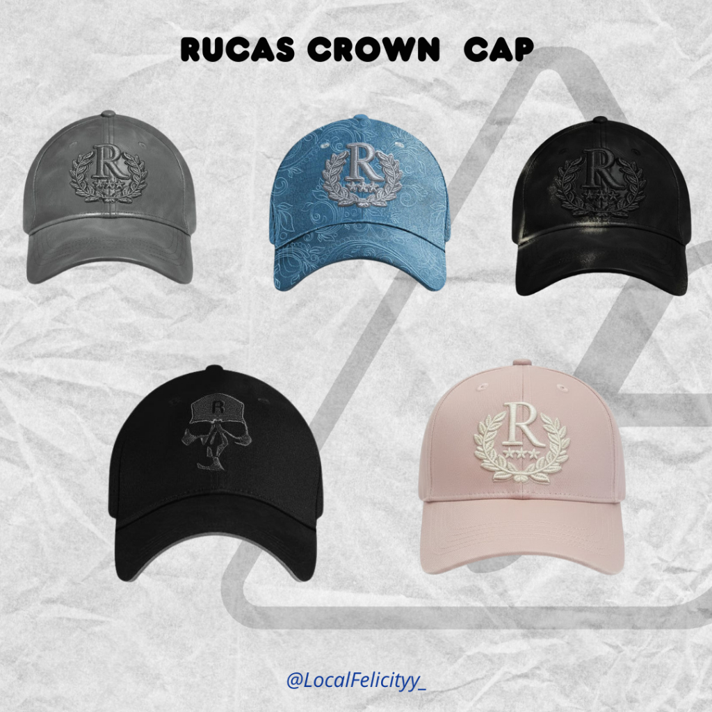 Jual [100% ORI NO KW] RUCAS “CROWN” Brown Leather Cap // RUCAS “Initial ...