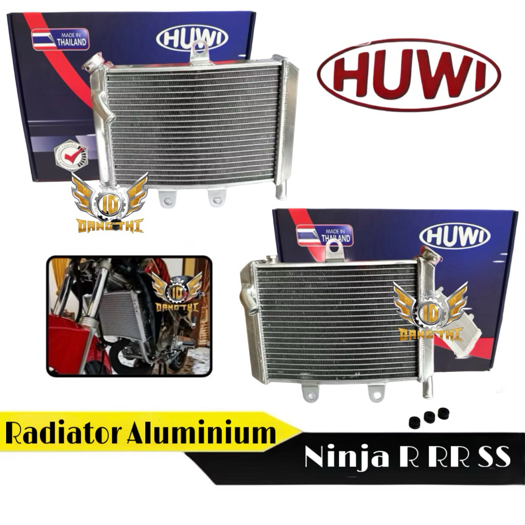 Jual Radiator Kawasaki Ninja 150 R RR SS Radiator Pendingin Mesin ...