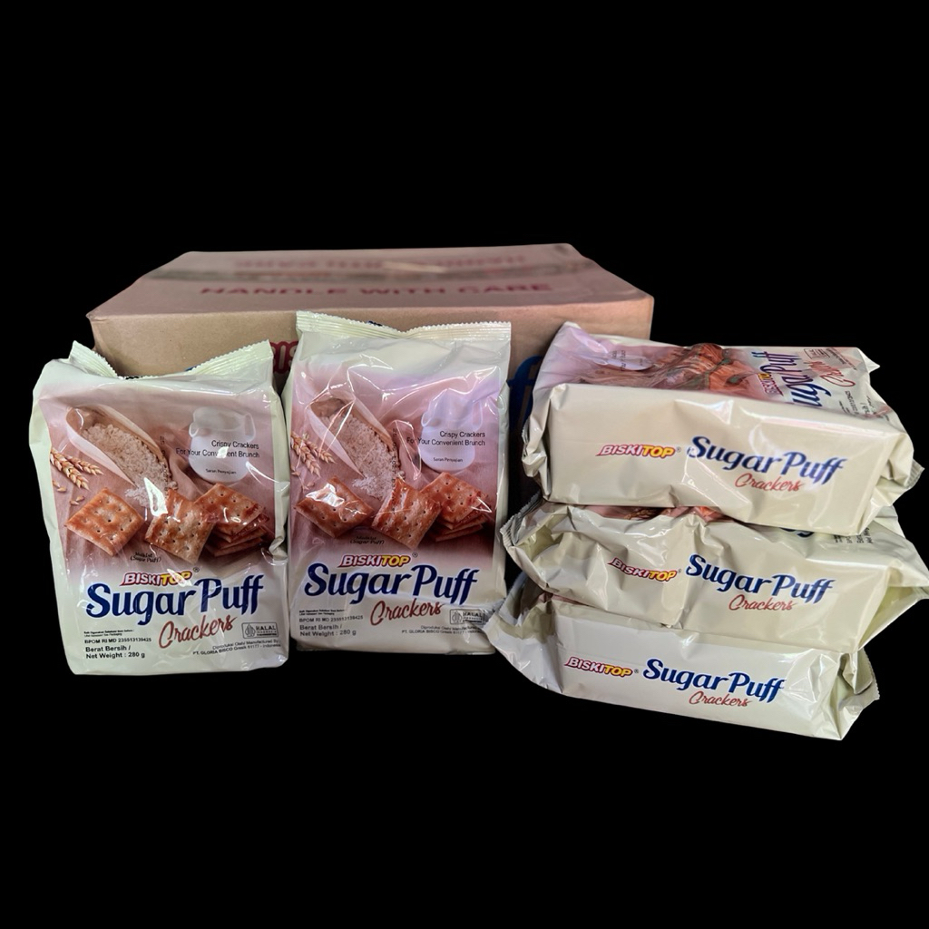 Jual Sugar Puff kemasan perpack 280gram | Shopee Indonesia