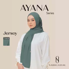 Nabillasyal Ayana Series Pashmina Hijab Instant Jersey