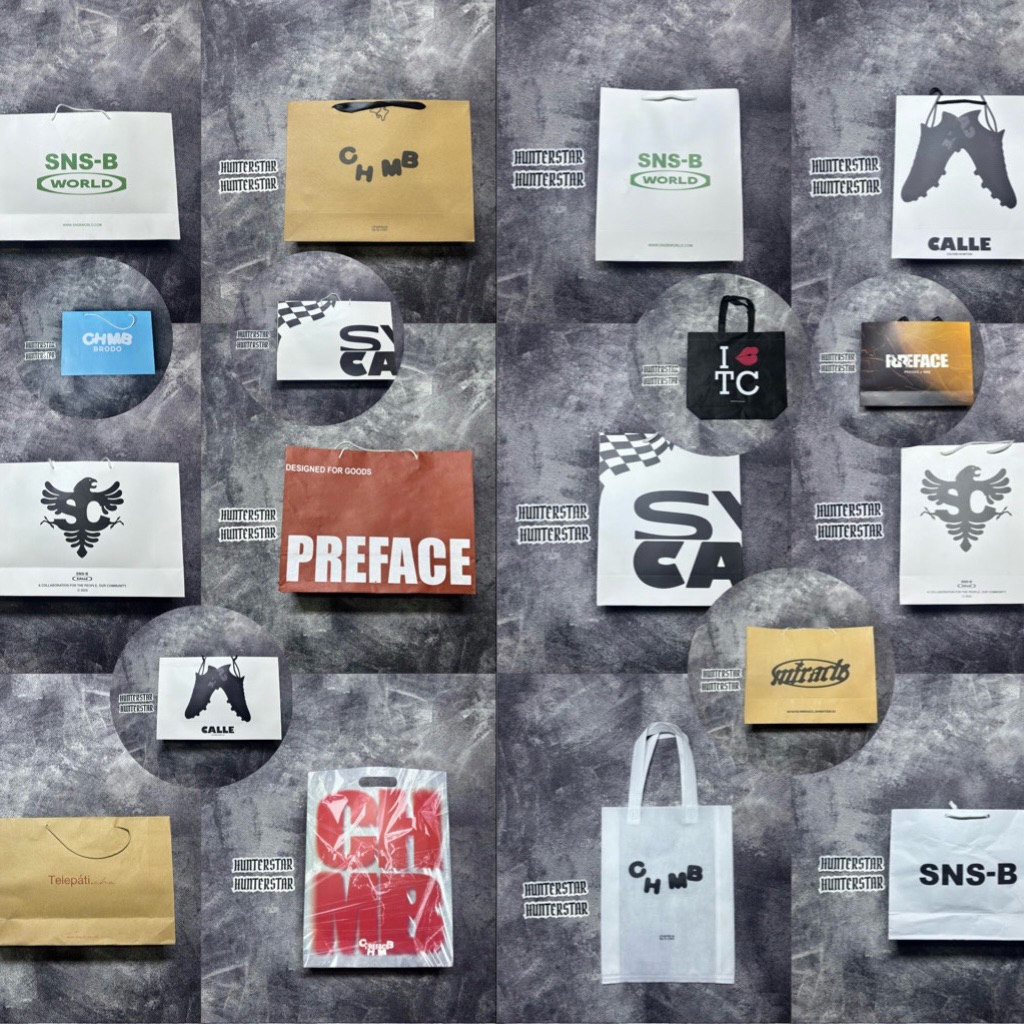 Jual ORIGINAL 100% PAPERBAG BRAND LOKAL CHMB | SNSB | CALLE | PREFACE ...
