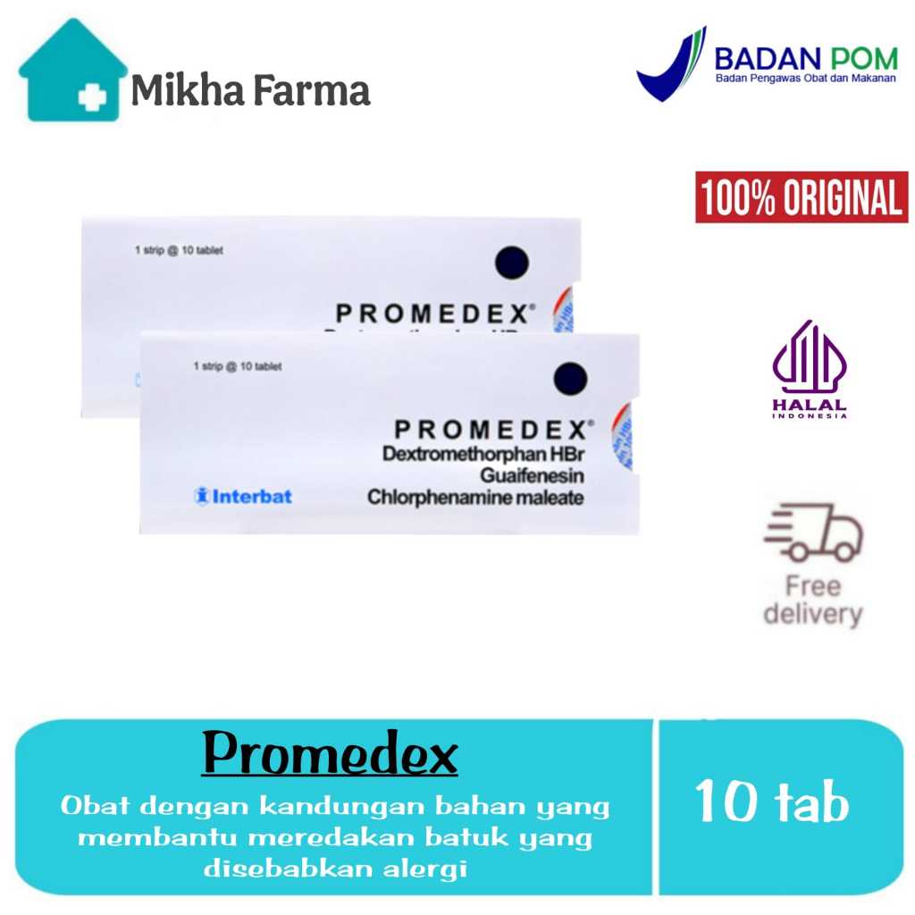 Jual Promedex Tablet Obat Terlengkap & Harga Terbaru Juni 2026 | Shopee ...
